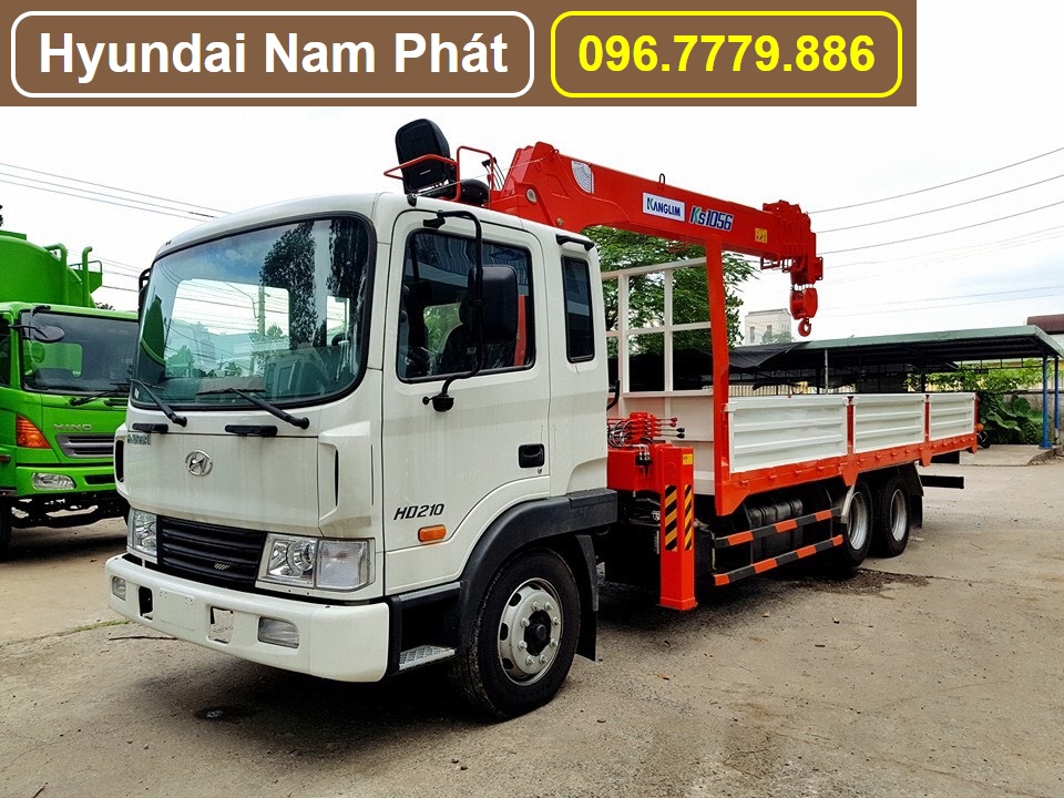 xe gắn cẩu 5 tấn Kanglim KS1056